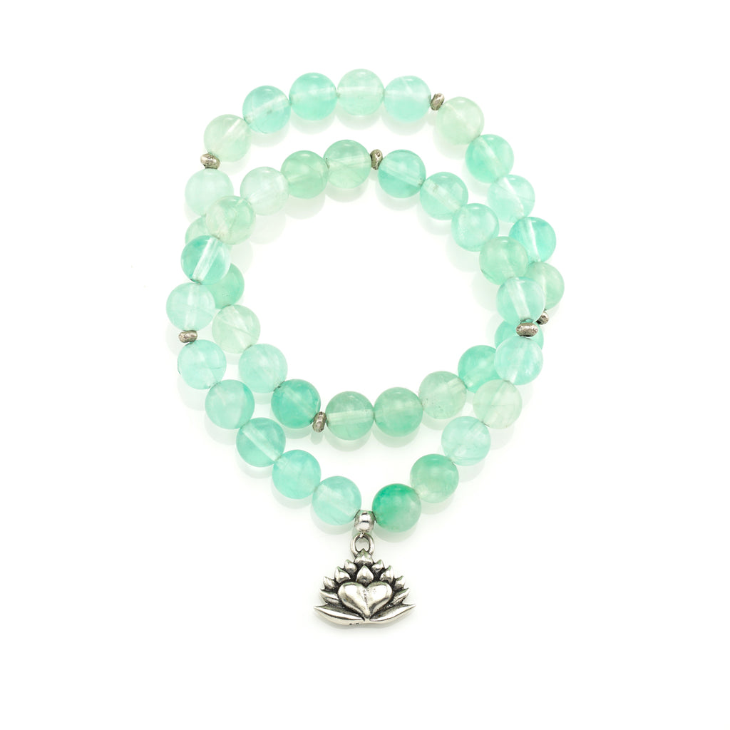 Flourite Charm Bracelet