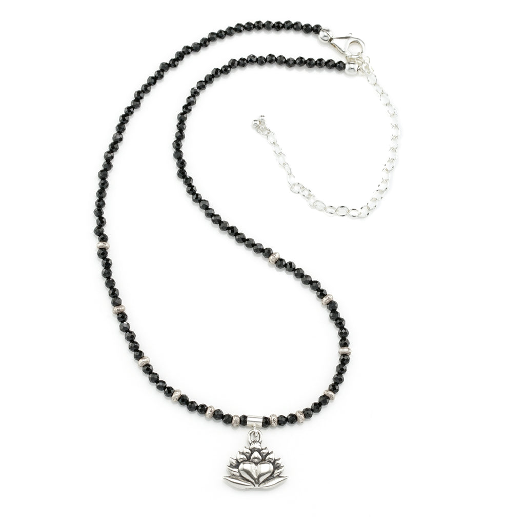 Spinel Charm Necklace